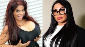 A capixaba Sheyla Hershey já teve os maiores seios do mundo