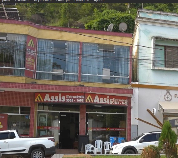 Comércio de Mimoso do Sul após as chuvas