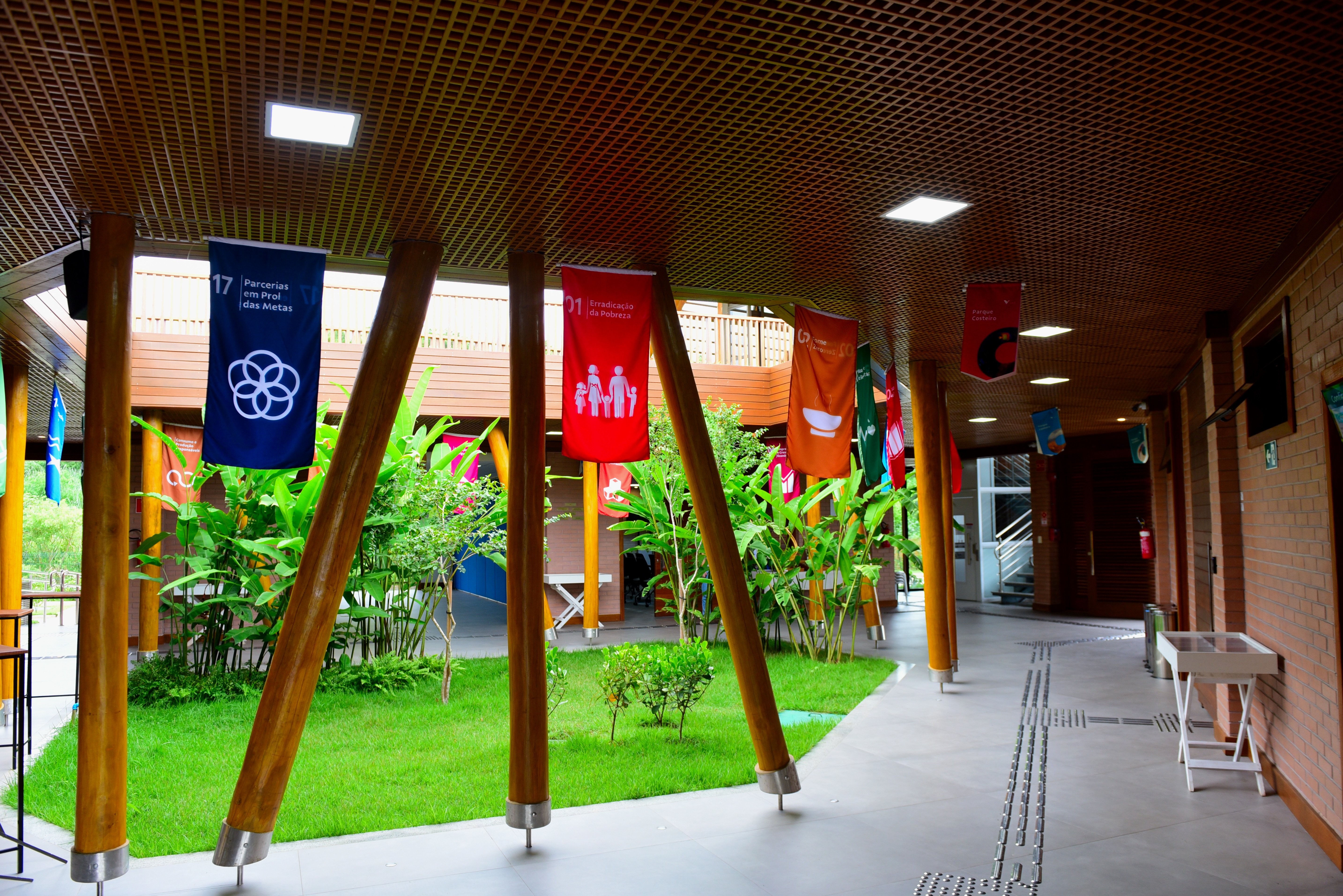 Cafeteria está localizada no térreo Foto por Fernando Madeira