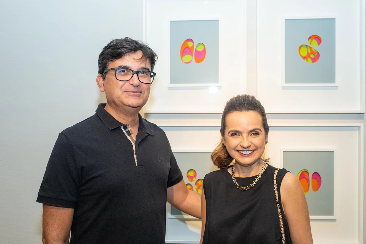 Marcelo Muniz e Maria Rufina Barros