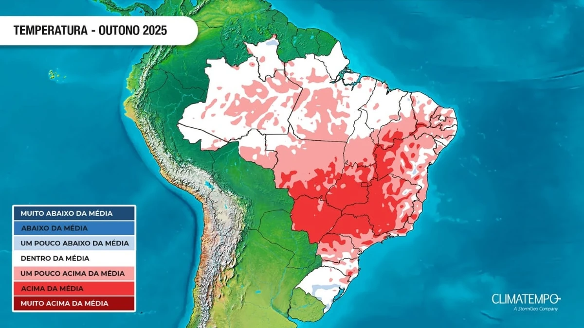 Outono começa com temperaturas acima da média no ES