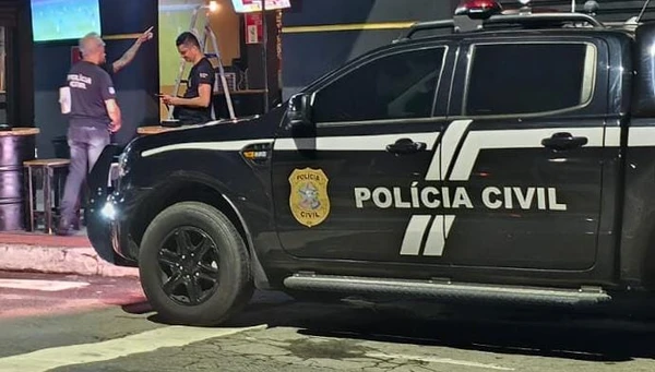 Agentes da Polícia Civil participa da operação de combate ao furto de energia elétrica em Vila Velha