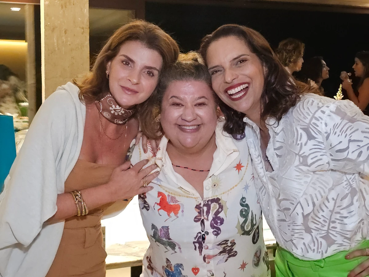 Camila Pitanga Salimn, Dj Larissa Tantan e Bruna Medeiros