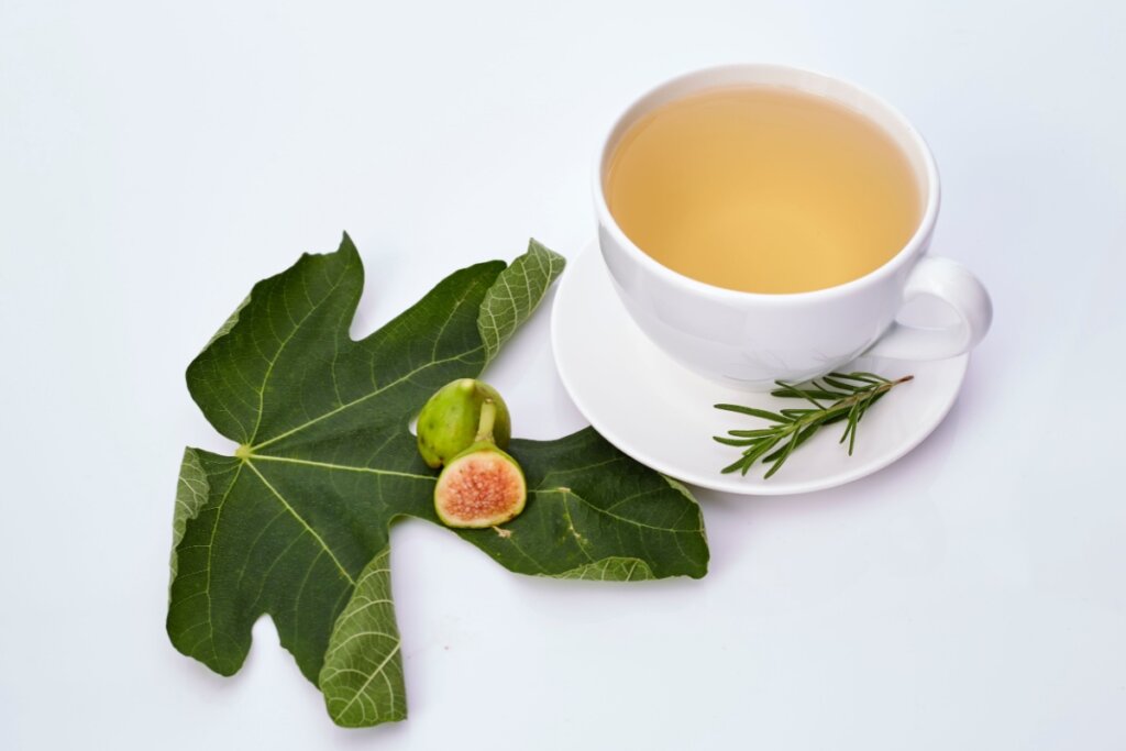 O chá da folha do figo pode auxiliar na redução da inflamação no fígado causada por excesso de gordura (Imagem: 1981 Rustic Studio kan | Shutterstock)