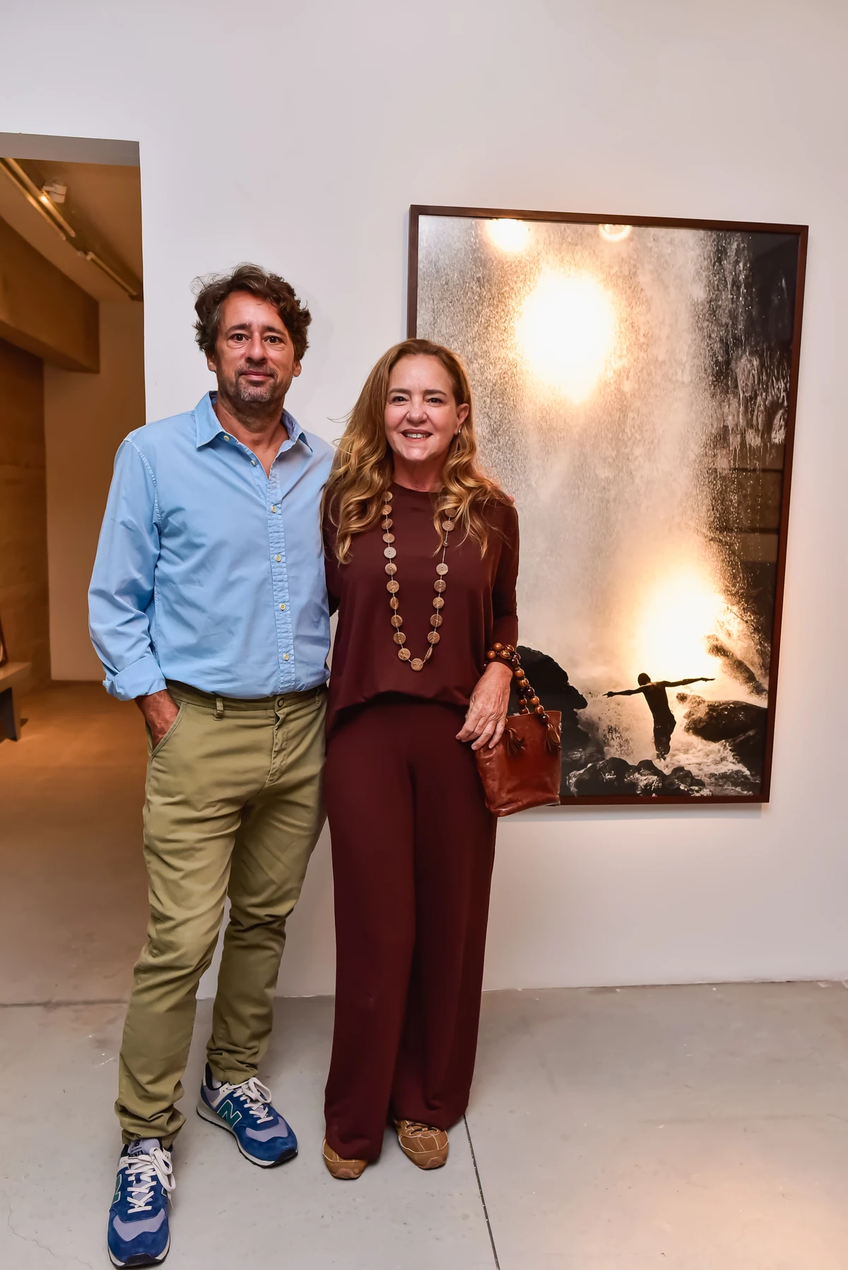 Christian Cravo e Monika Serrão