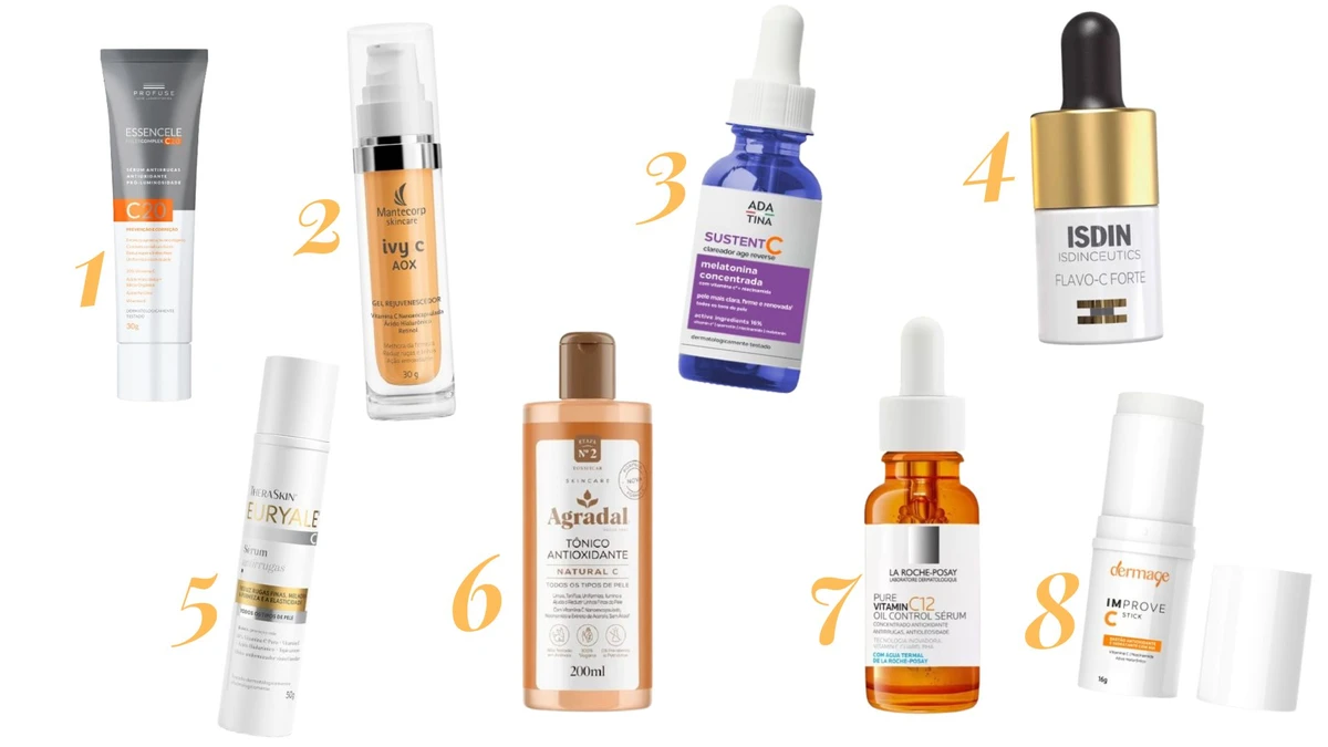 Produtos com vitamina C