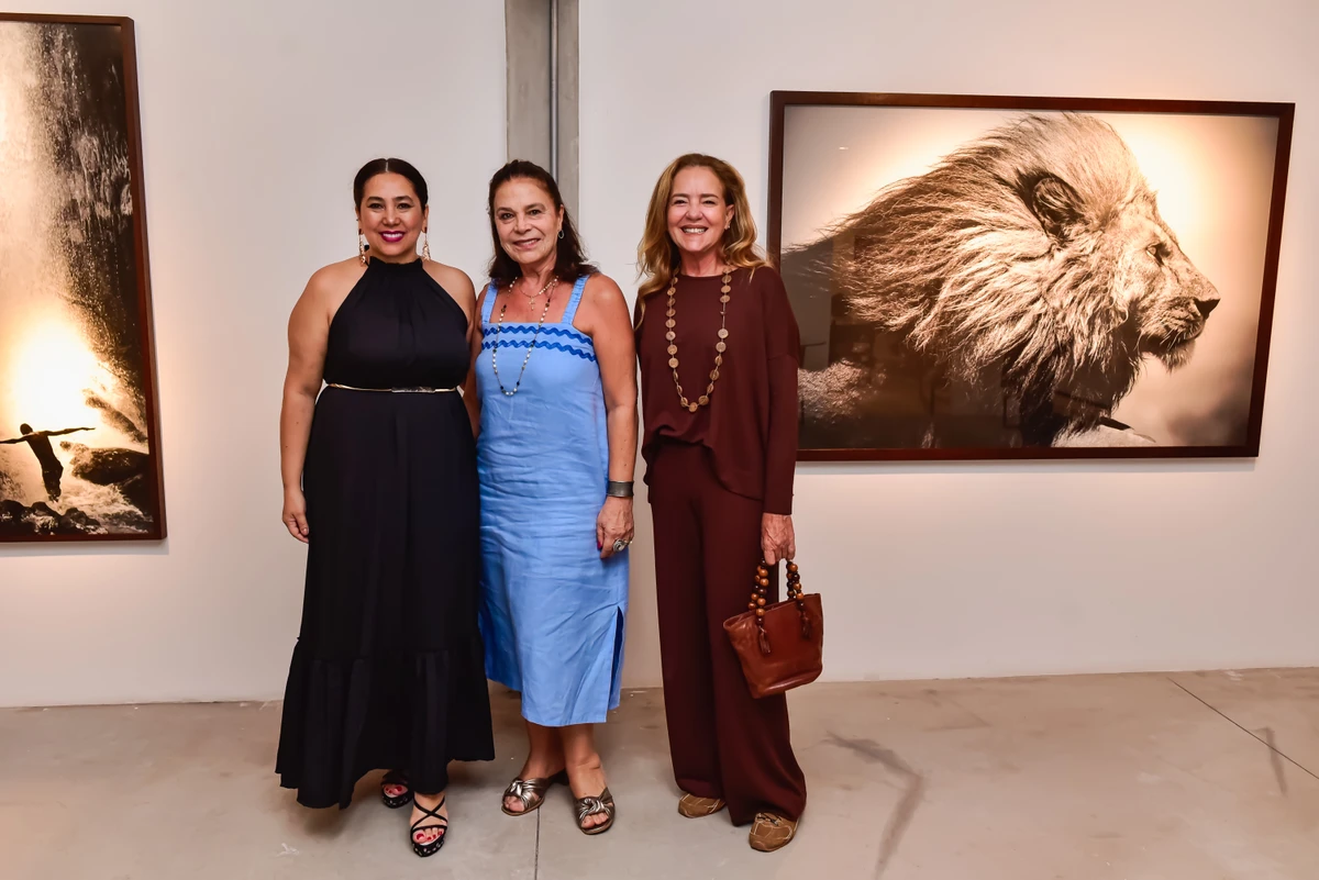 Gorete Thorey, Tania Cabral e Monika Serrão