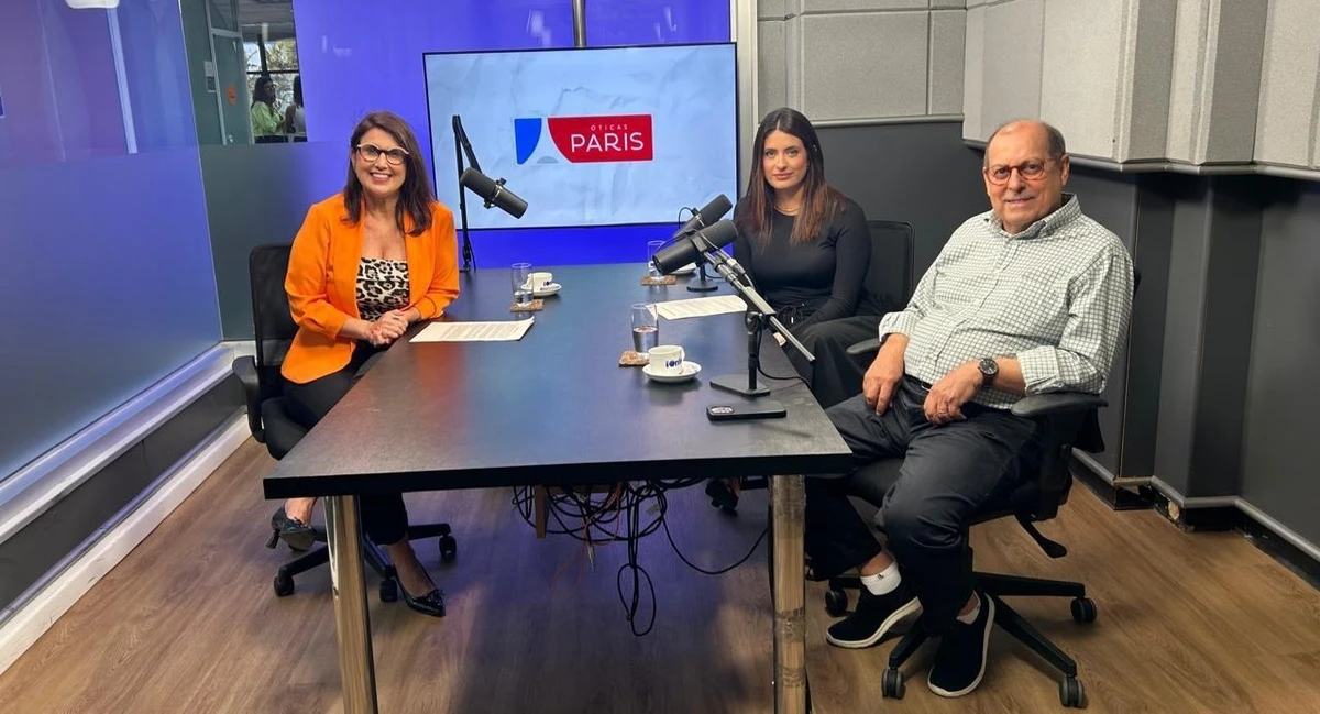 Renata Rasseli entrevistou Antônio Azevedo e Ana Luiza Azevedo, pai e filha e também sócios da Óticas Paris