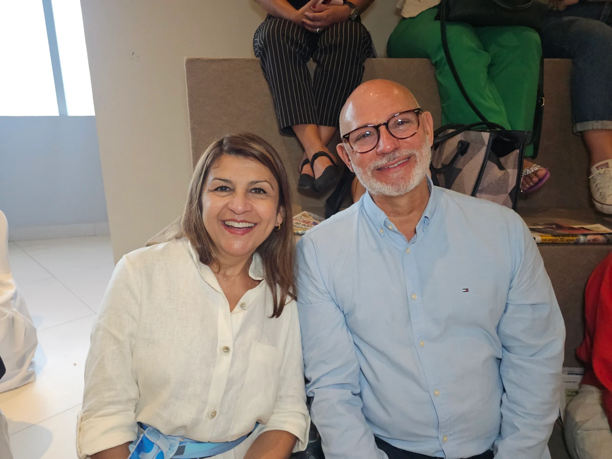 Cristal Carvalho e Eugênio Fonseca 