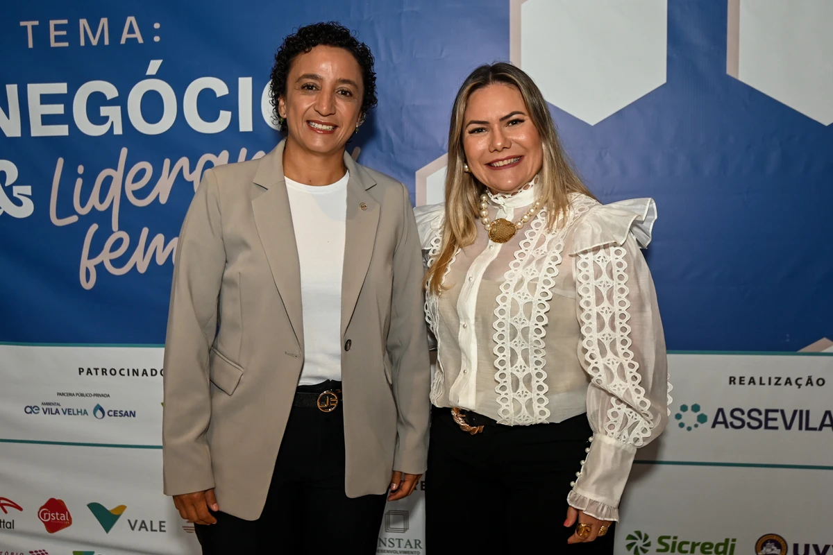 Erica Neves e Lucilaine Medeiros