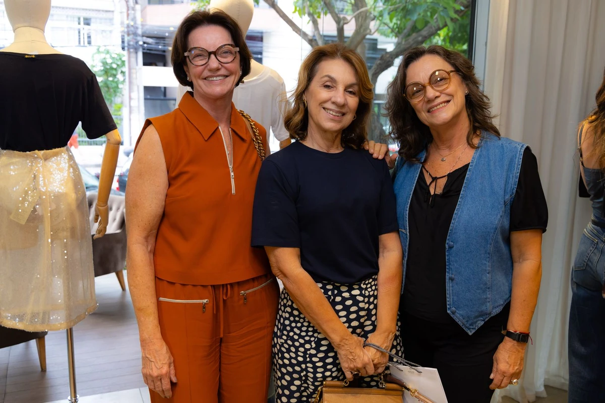 Eulália Chieppe, Rose Chieppe e Sandra Chieppe