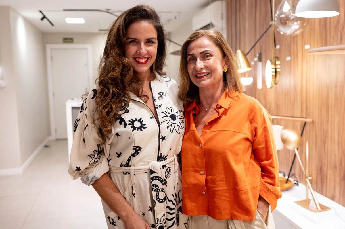 Georgia Mendonça e Maria Teresa Nader