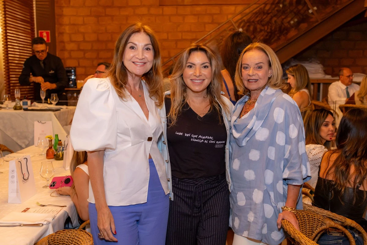 Josiane Dalvi, Aurê Aguiar e Rita Garajau