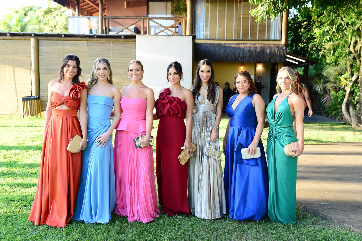 As madrinhas do casamento Manu&Bruno