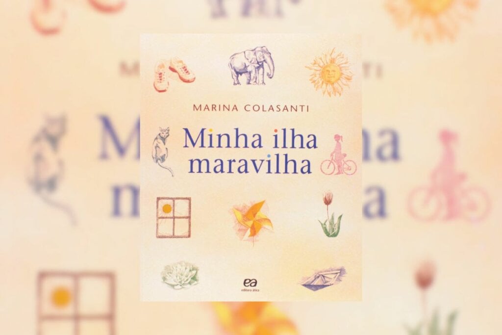 “Minha Ilha maravilha” é uma oportunidade para os jovens mergulharem no mundo das fantasias (Imagem: Divulgação | Editora Ática)