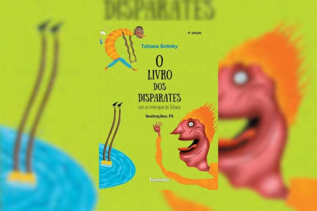 “O livro dos disparates – com os limeriques da Tatiana” conta histórias engraçadas e surreais (Imagem: Divulgação | Editora Formato)