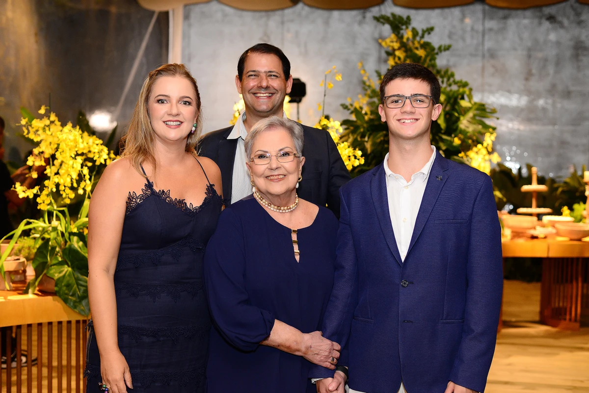 Isabel Murad, Murilo Murad, Murilinho e dona Maria Angela Pacheco