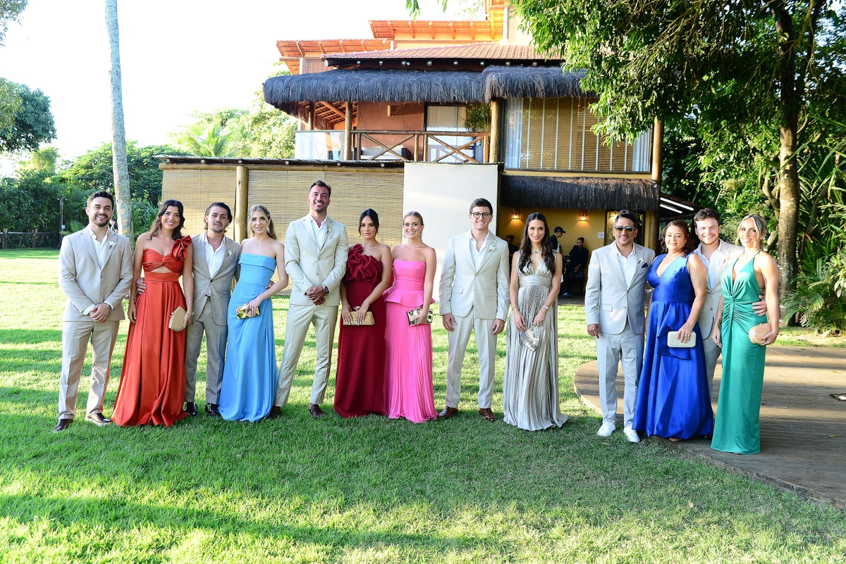 Os padrinhos do casamento  Manu&Bruno