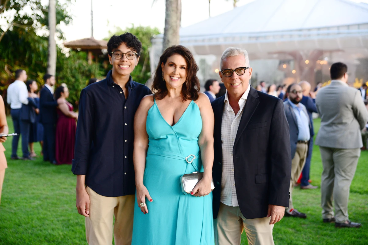Ricardo Zanete Hees, Renata Rasseli e André Hees