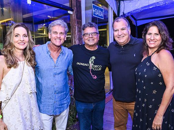 Adriana Zapalá, Claudio Smith, Ary Bastos, Renato e Glaura Peçanha