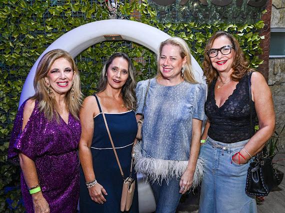 Claudia Louzada,  Danny Chiappetta, Sandra Fonseca e Olívia Coser