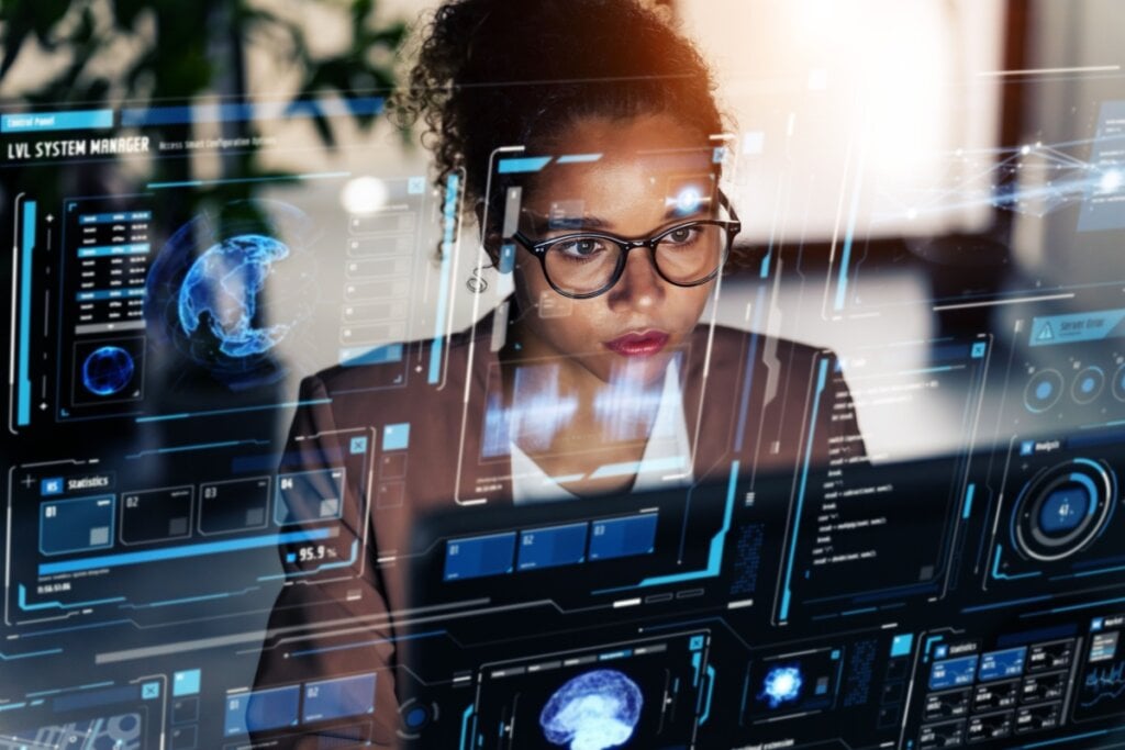 A IA pode tornar determinadas atividades do trabalho mais rápidas e precisas (Imagem: metamorworks | Shutterstock)