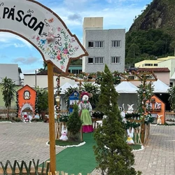 Jardim da Páscoa em Domingos Martins