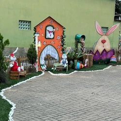 Jardim da Páscoa em Domingos Martins