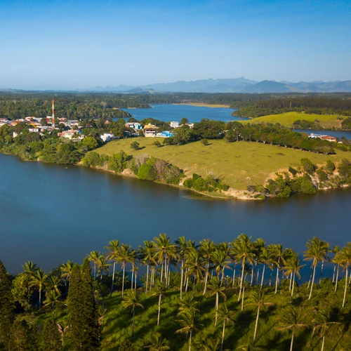 Lagoa de Mãe-Bá em Anchieta, no Litoral Sul do Espírito Santo