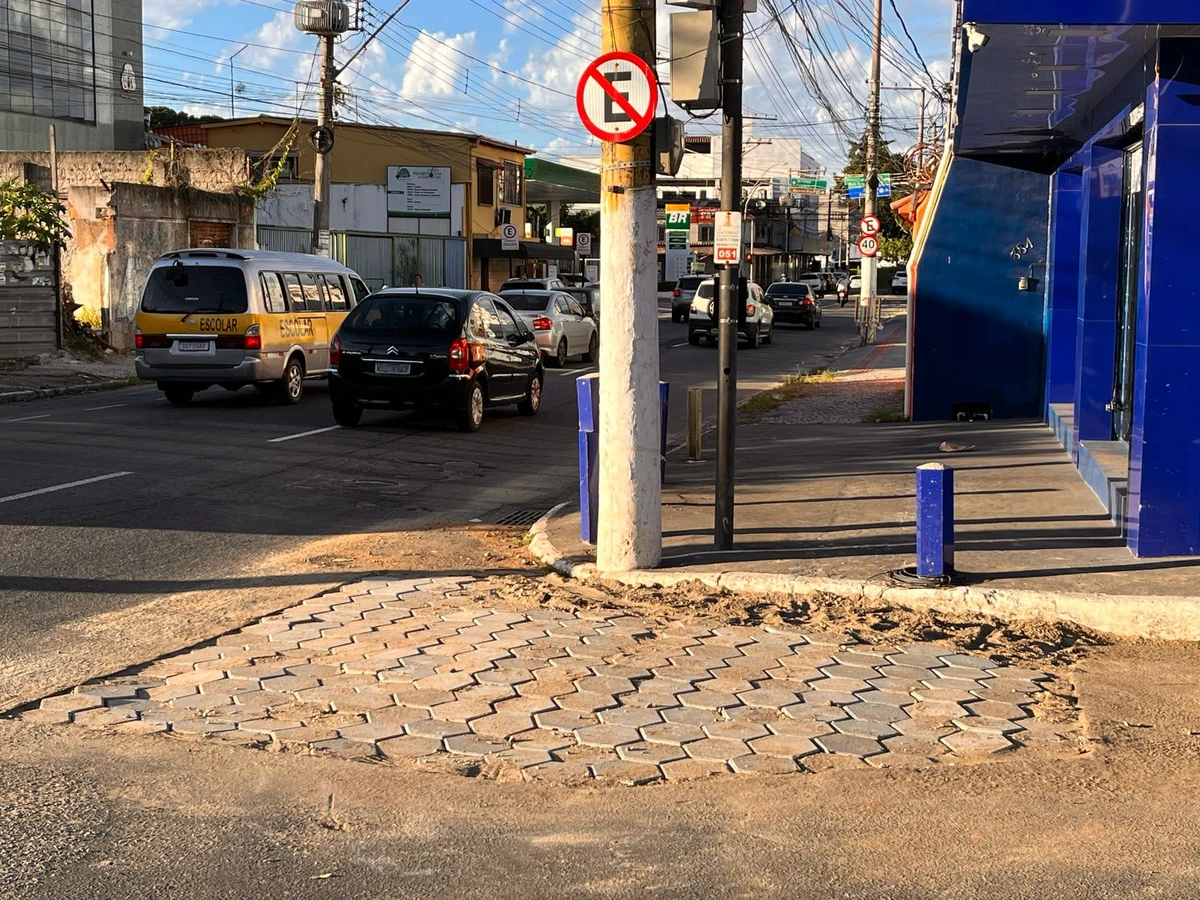 Cratera foi fechada em Vila Velha