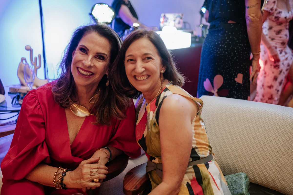 Gláucia Baião e Marilia Celin