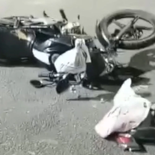 Imagem - Acidente entre moto e carro deixa mulher ferida em Linhares