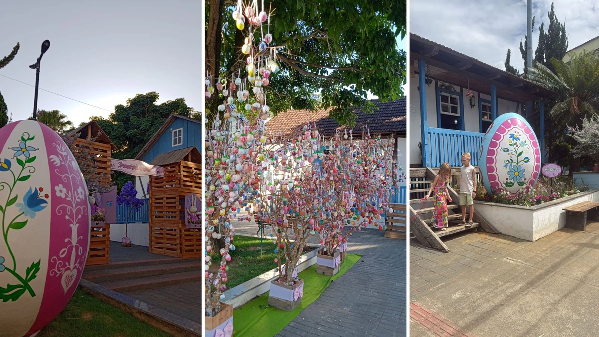 Decoração de Páscoa em Santa Maria de Jetibá