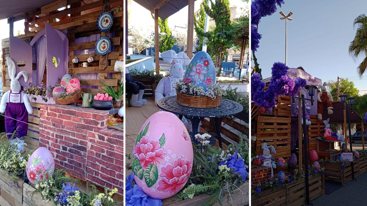 Decoração de Páscoa em Santa Maria de Jetibá