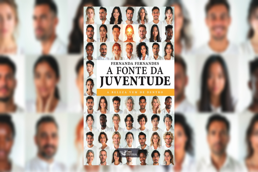 Em &#8220;A Fonte de Juventude&#8221;, a autora compartilha hábitos para melhorar a saúde física e mental (Imagem: Reprodução digital | Editora Faro Editorial)