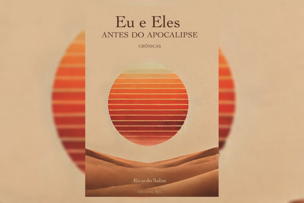 O livro &#8220;Eu e eles antes do apocalipse&#8221; reúne crônicas e poemas sobre o cotidiano (Imagem: Reprodução digital | Editora UICLAP)