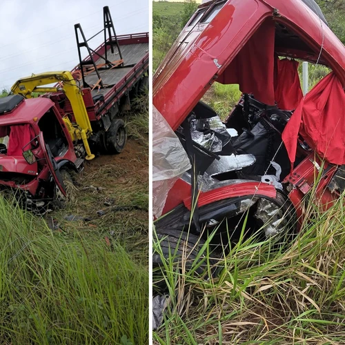 Imagem - Ex-vereador de Cachoeiro fica ferido após acidente de caminhão no RJ