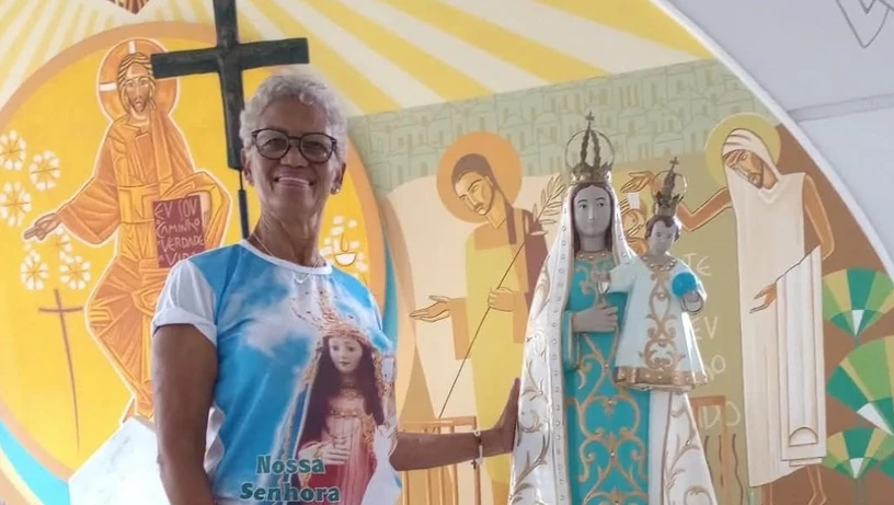 Sônia Silva e Silva, romeira e devota de Nossa Senhora da Penha