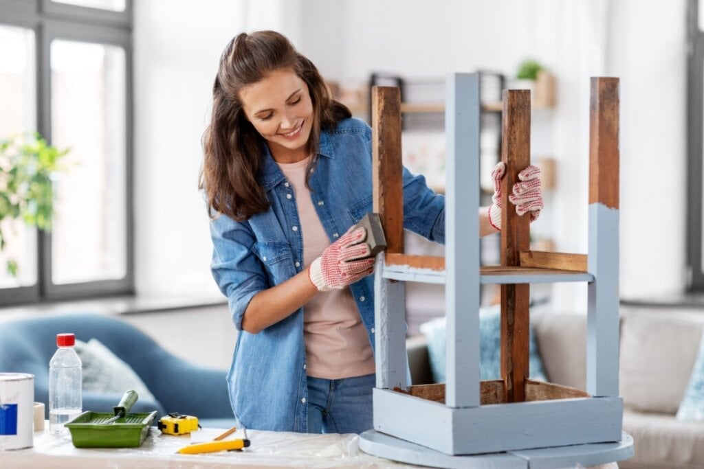 Reaproveite móveis antigos com uma nova pintura (Imagem: Ground Picture | Shutterstock)