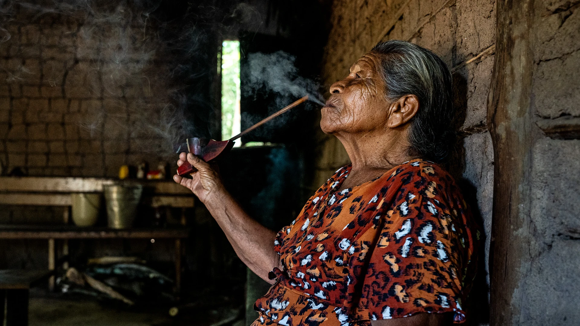 A anciã Guarani Marilza Silva, Keretxu Endy na língua indígena