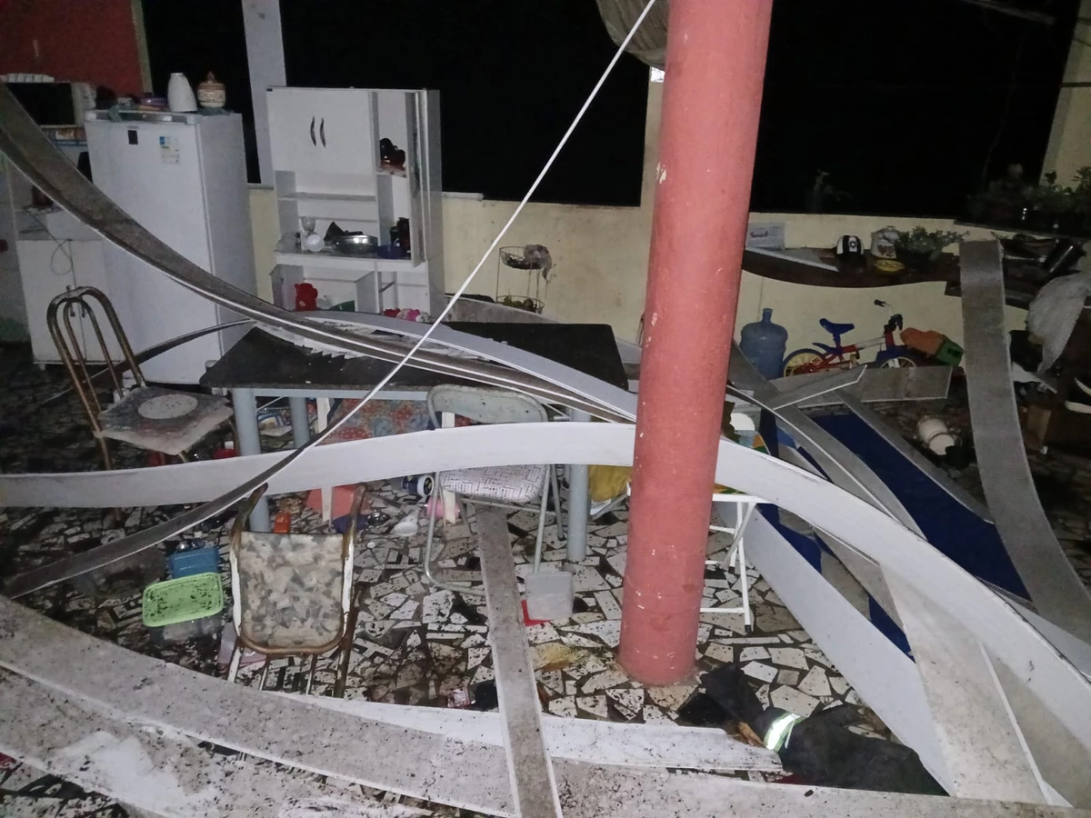 Estragos provocados pelas chuvas em Fundão, na última quinta-feira (10) por Prefeitura de Fundão