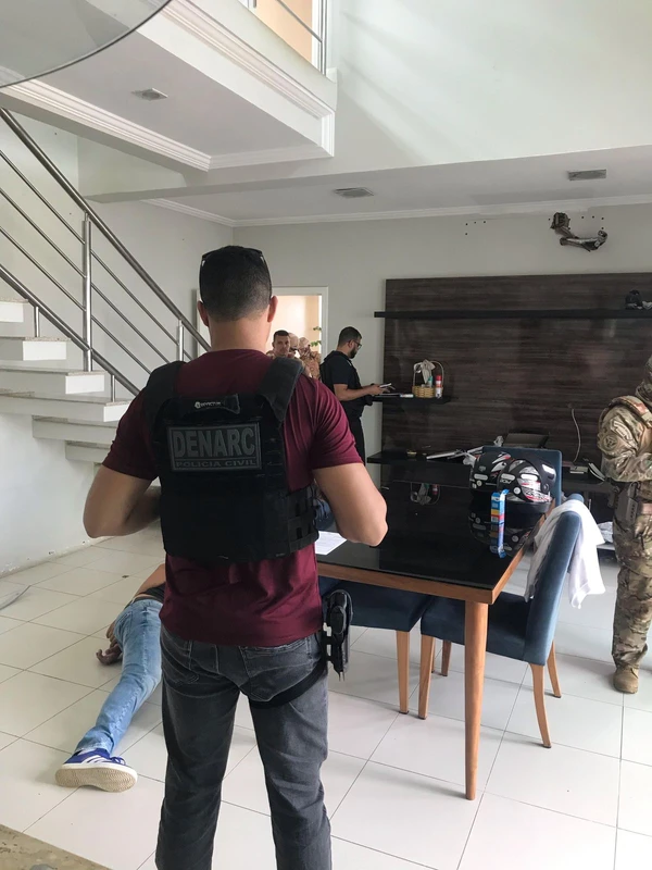 Foragido do sistema prisional capixaba, o ex-fuzileiro Erasmo Sérgio Alves, de 52 anos, conhecido como “Frankstein”, foi preso no Acre. por Divulgação | Polícia Civil