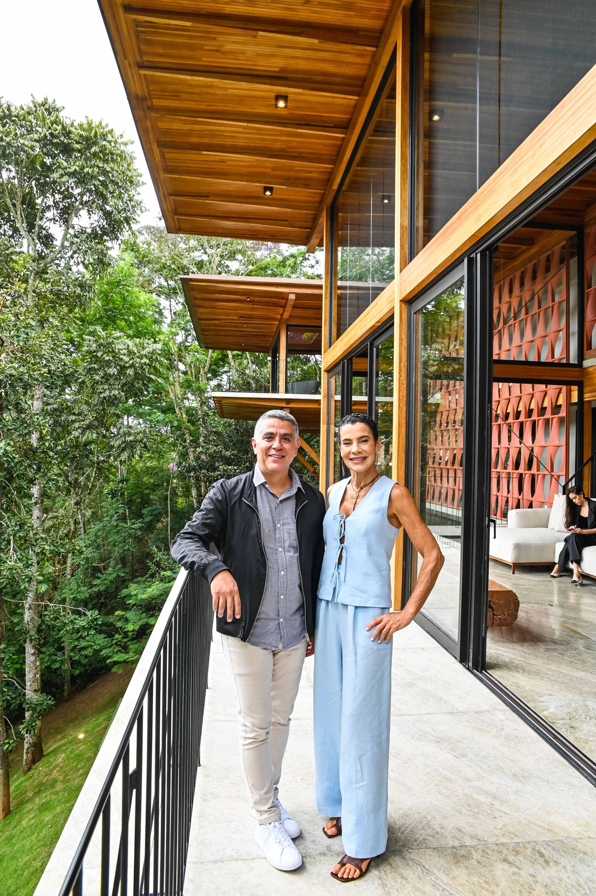 Luciano de Aguiar e Sheila Basilio