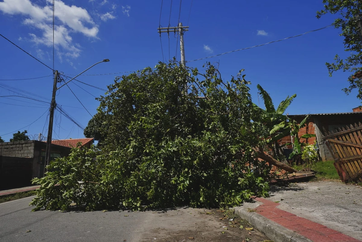 Temporal em Nova Almeida destelhou imóveis, derrubou árvores e postes e deixou rastro de destruição por Fernando Madeira | A Gazeta