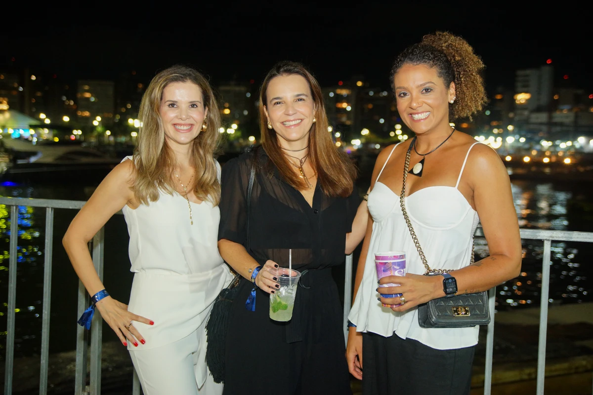 Blandina Junqueira, Germana Monteiro e Luana Liberato