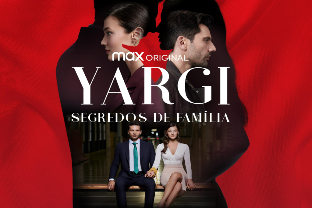 Em “Yargı: segredos de família”, Ceylin e Ilgaz juntam forças para livrar o irmão do promotor de uma acusação de assassinato (Imagem: Reprodução digital | Max)