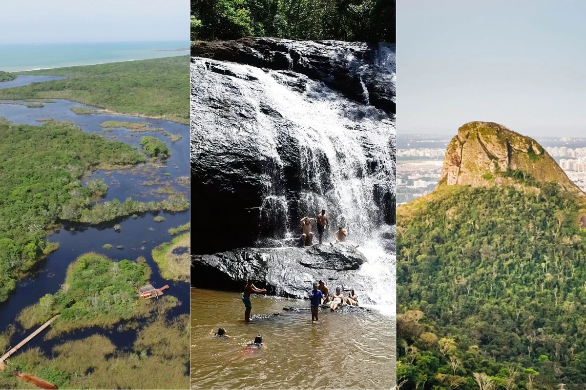 O Parque Estadual Paulo Cesar Vinha, a Cachoeira de Buenos Aires ou 