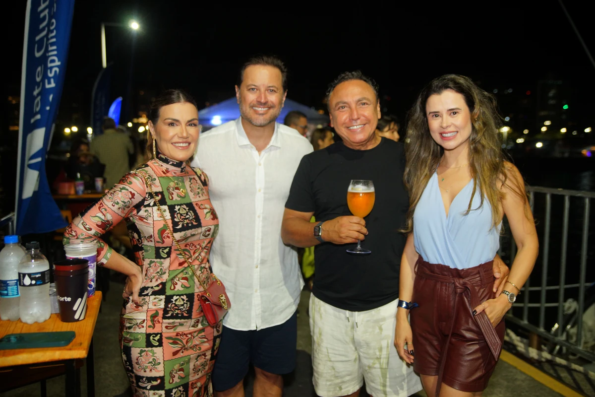 Priscila Passamani, Flavio Cirilo, Cesar Ribeiro e Grazi Lauretto