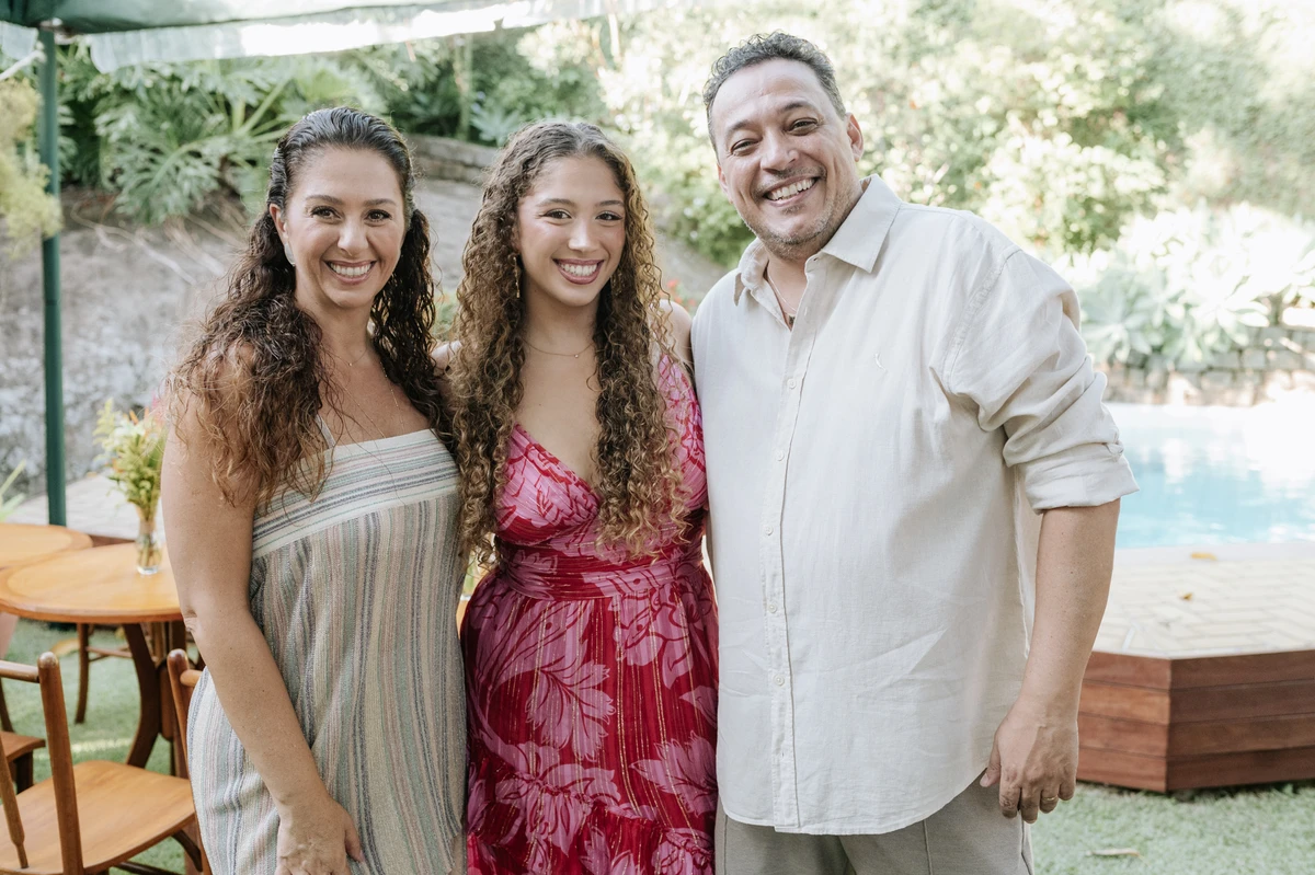 Marianne Assbu, Mariah Assbu e Gildo Rezende Júnior