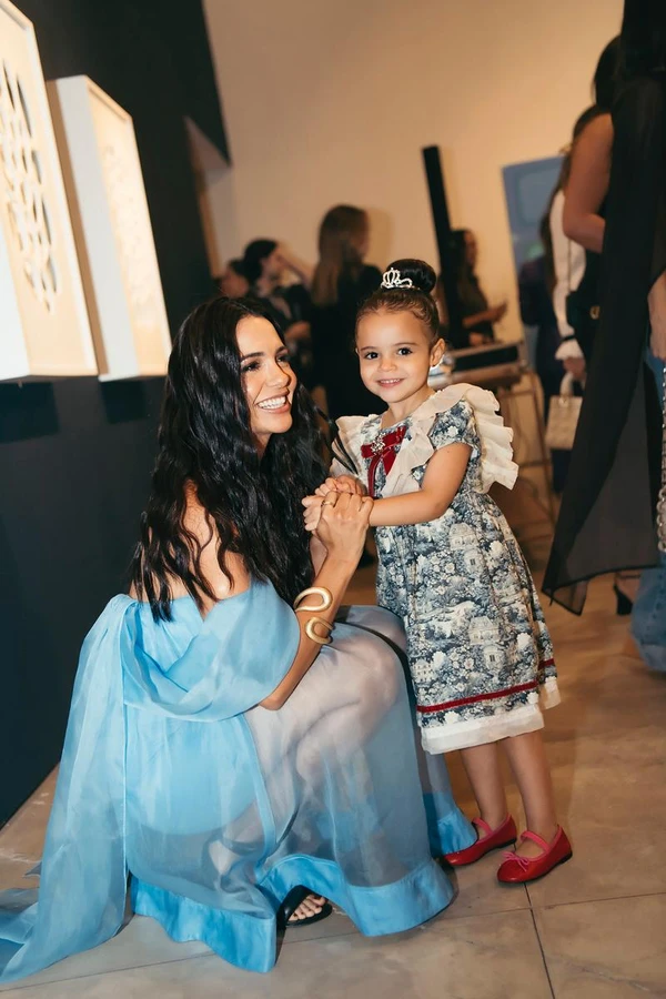 Dani Barreto e filha